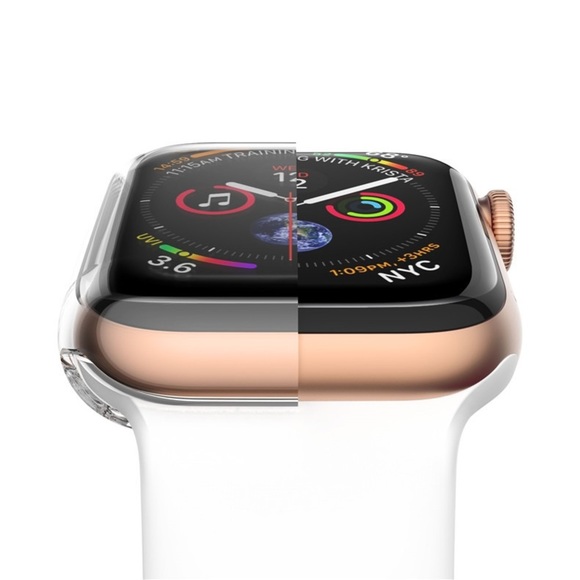 NEW Transparent ALL-Round Cover FOR Apple Watch - Picture 3 of 7
